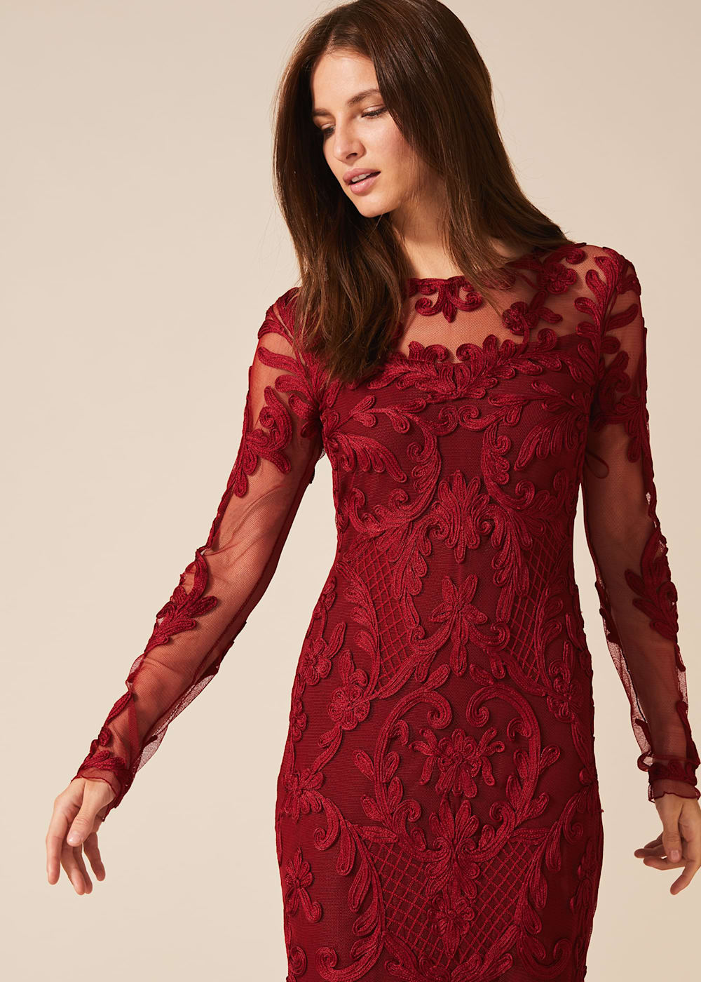 Nikita Tapework Lace Dress | Phase Eight UK |