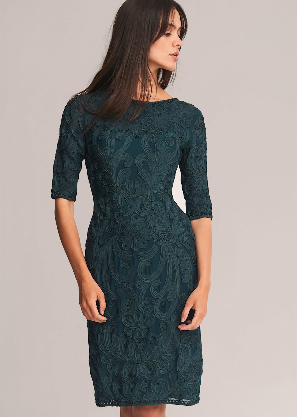 Nikki Tapework Lace Dress Phase Eight UK