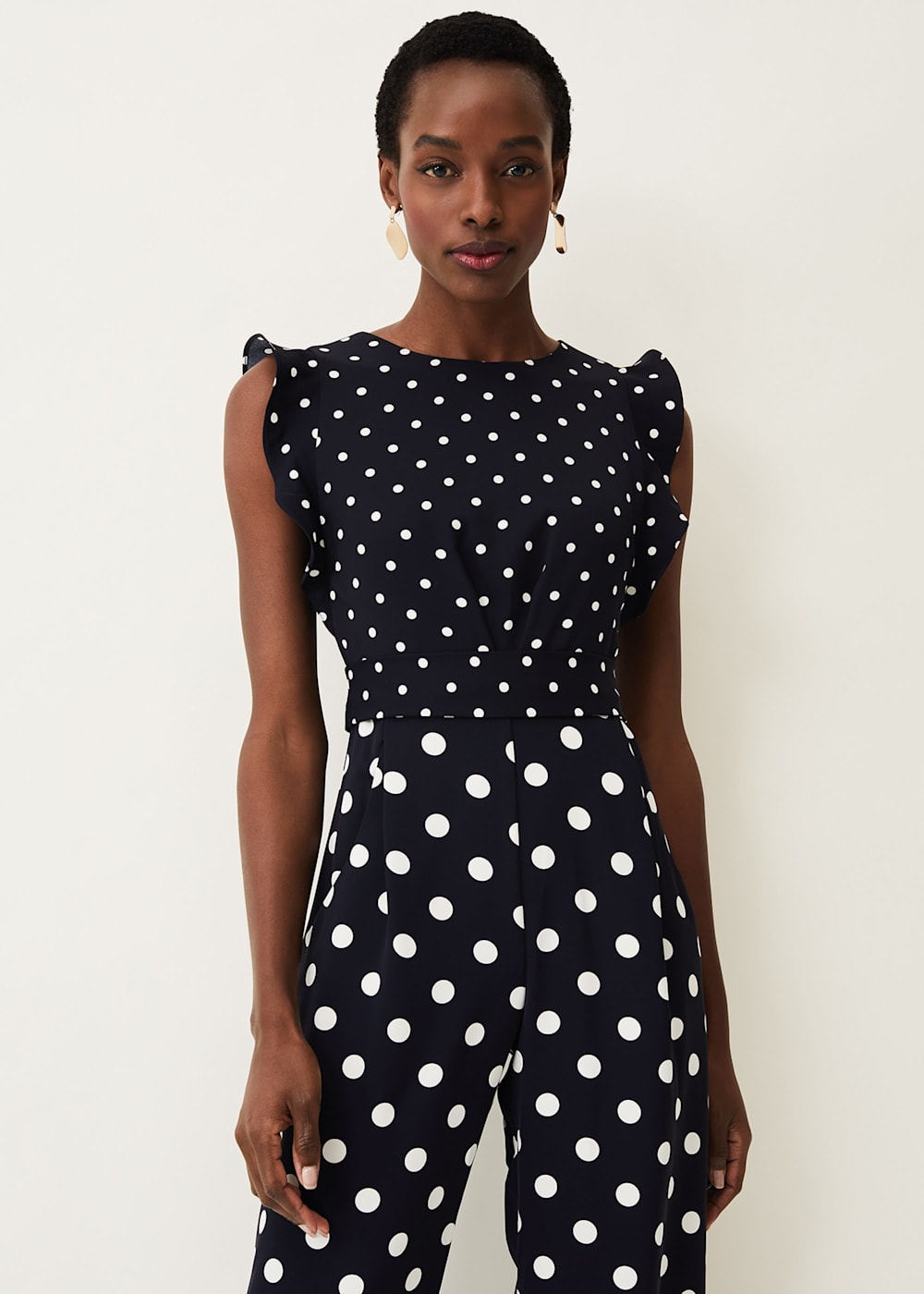 Victoriana Spot Jumpsuit