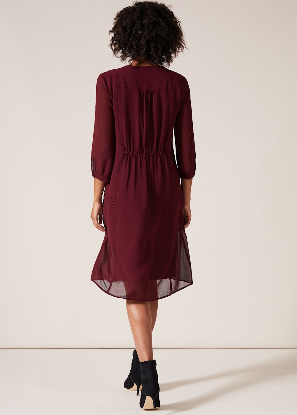 Phase eight remee chiffon dress navy deals