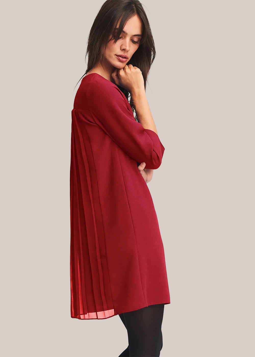 Pia Pleat Dress