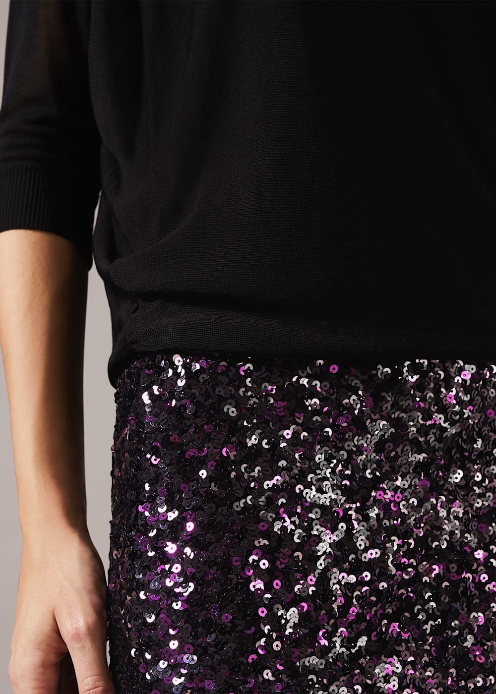 Geonna Sequin Skirt Dress Phase Eight UK
