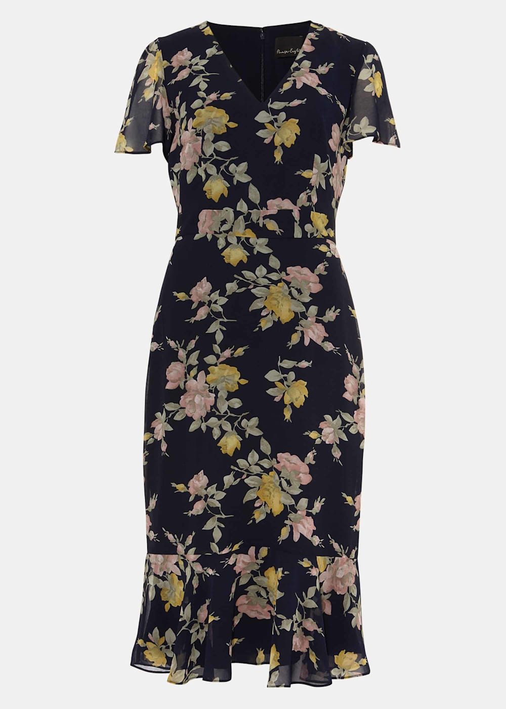 Premium floral tea dress shop