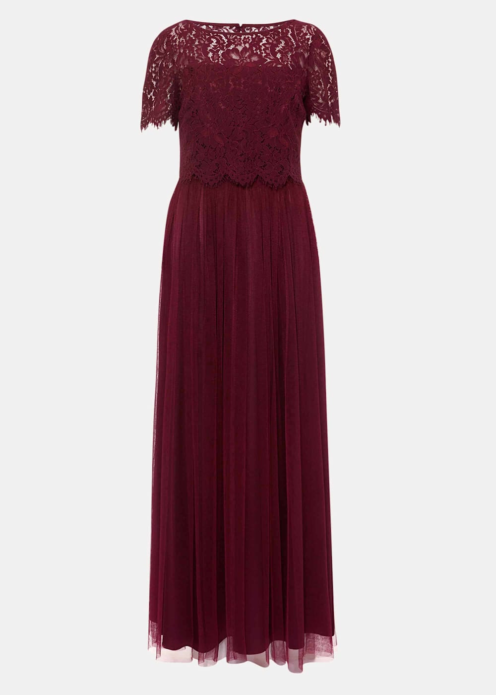 Kiera Lace Tulle Maxi Dress Phase Eight UK