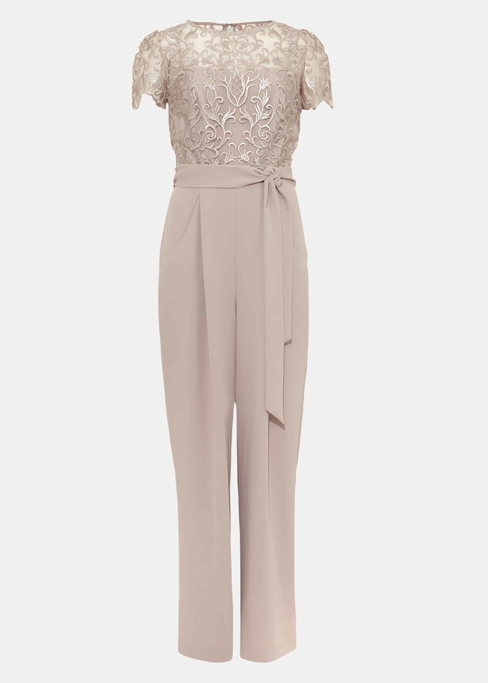 Kira Lace Bodice Jumpsuit Phase Eight UK