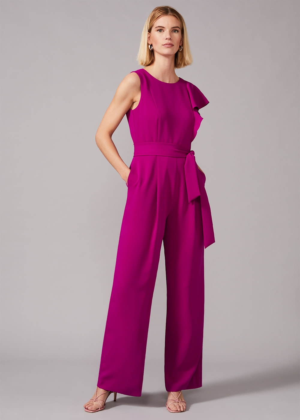 Anasia Frill Jumpsuit Phase Eight UK