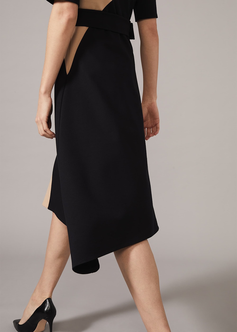 Adalia Colourblock Ponte Swing Dress Phase Eight UK