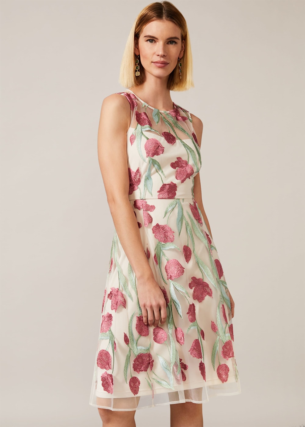 Phase eight shae embroidered dress clearance