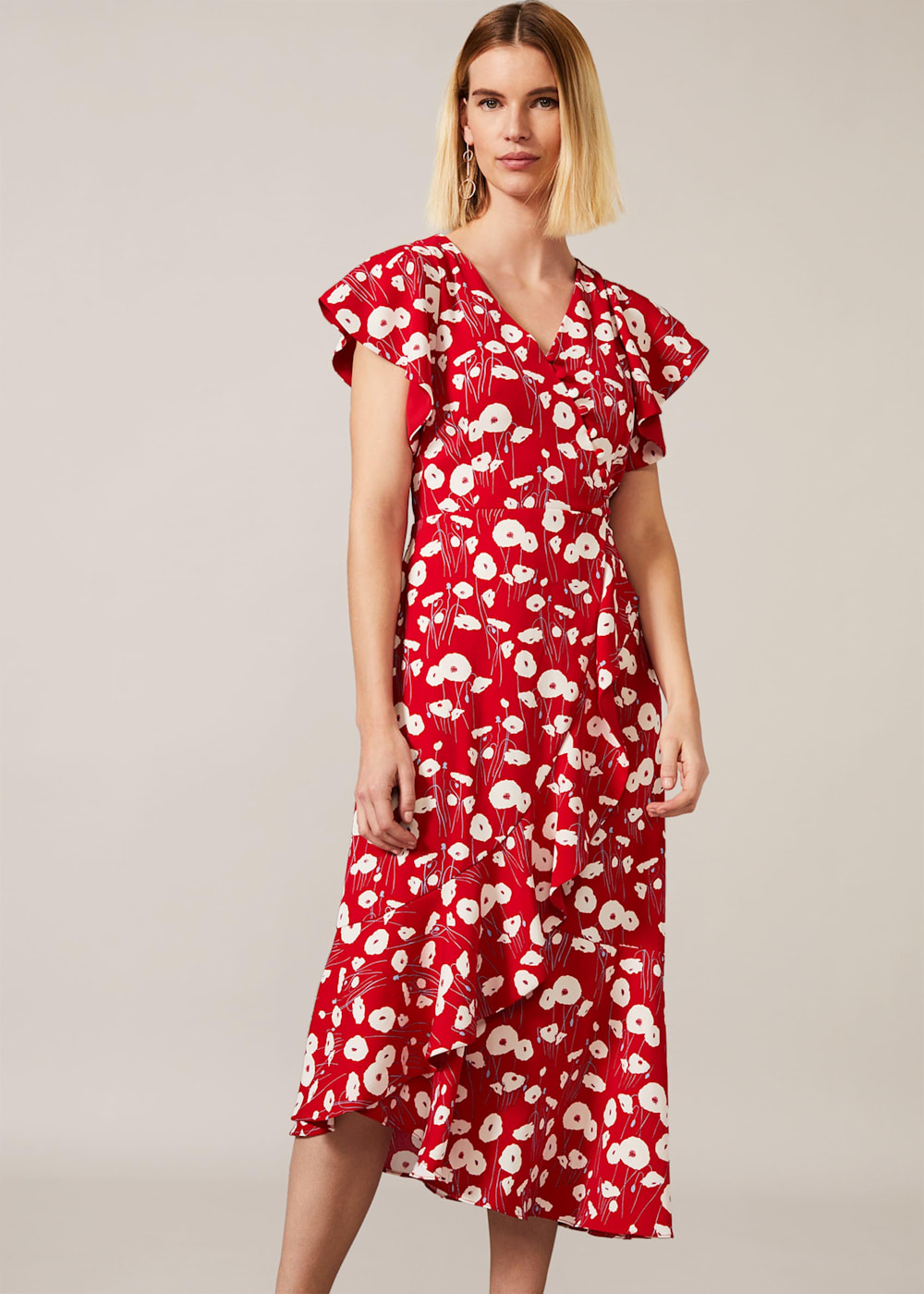 Veronica Floral Dress Phase Eight UK
