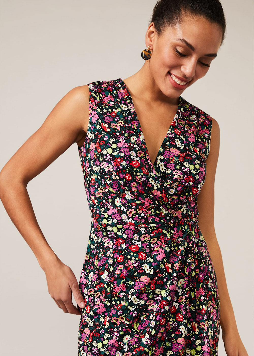 Phase eight peony floral printed dress new arrivals