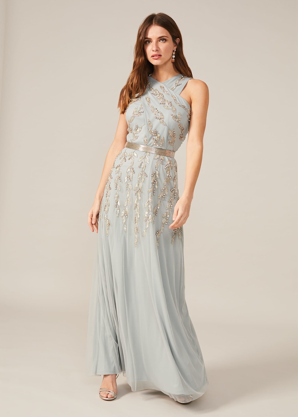 Phase eight embellished maxi dress discount
