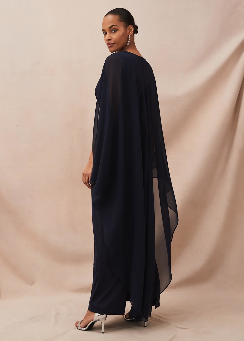 Poncho maxi dress outlet