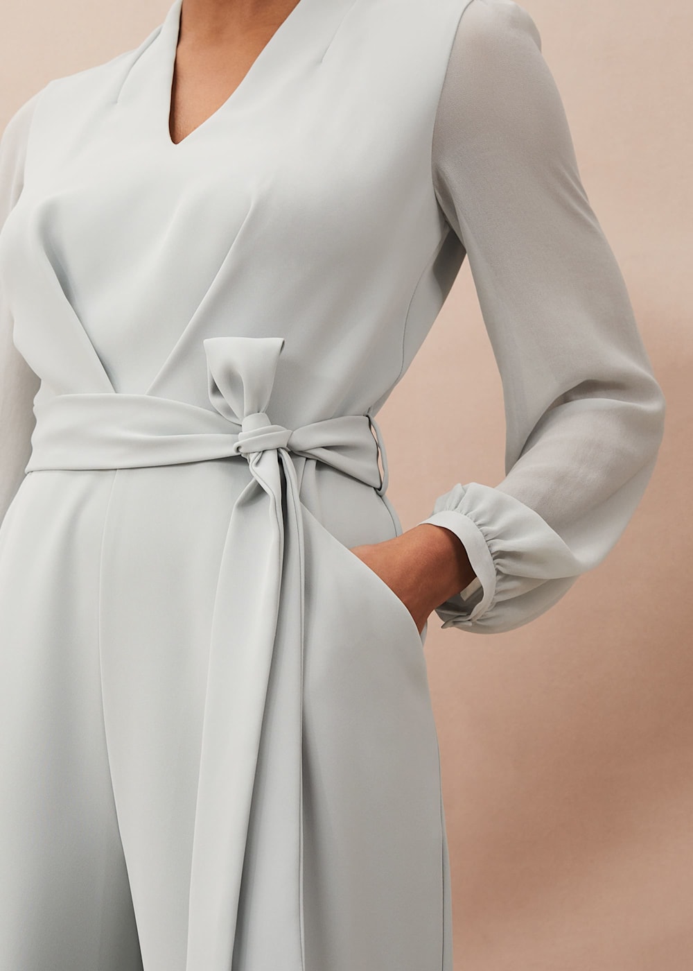 Audrey Blouson Sleeve Jumpsuit Phase Eight UK