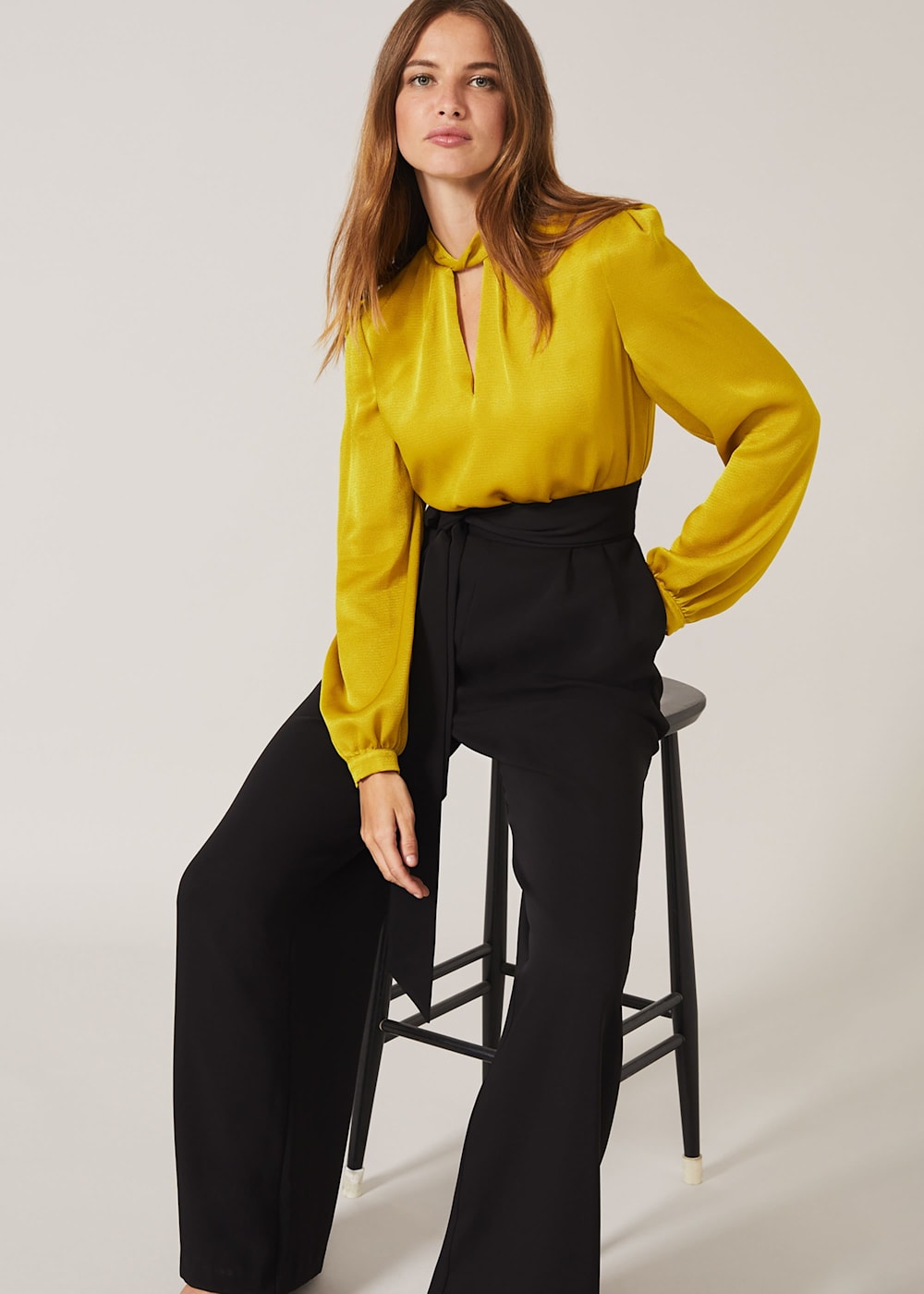 Kimara Two Tone Jumpsuit Phase Eight UK