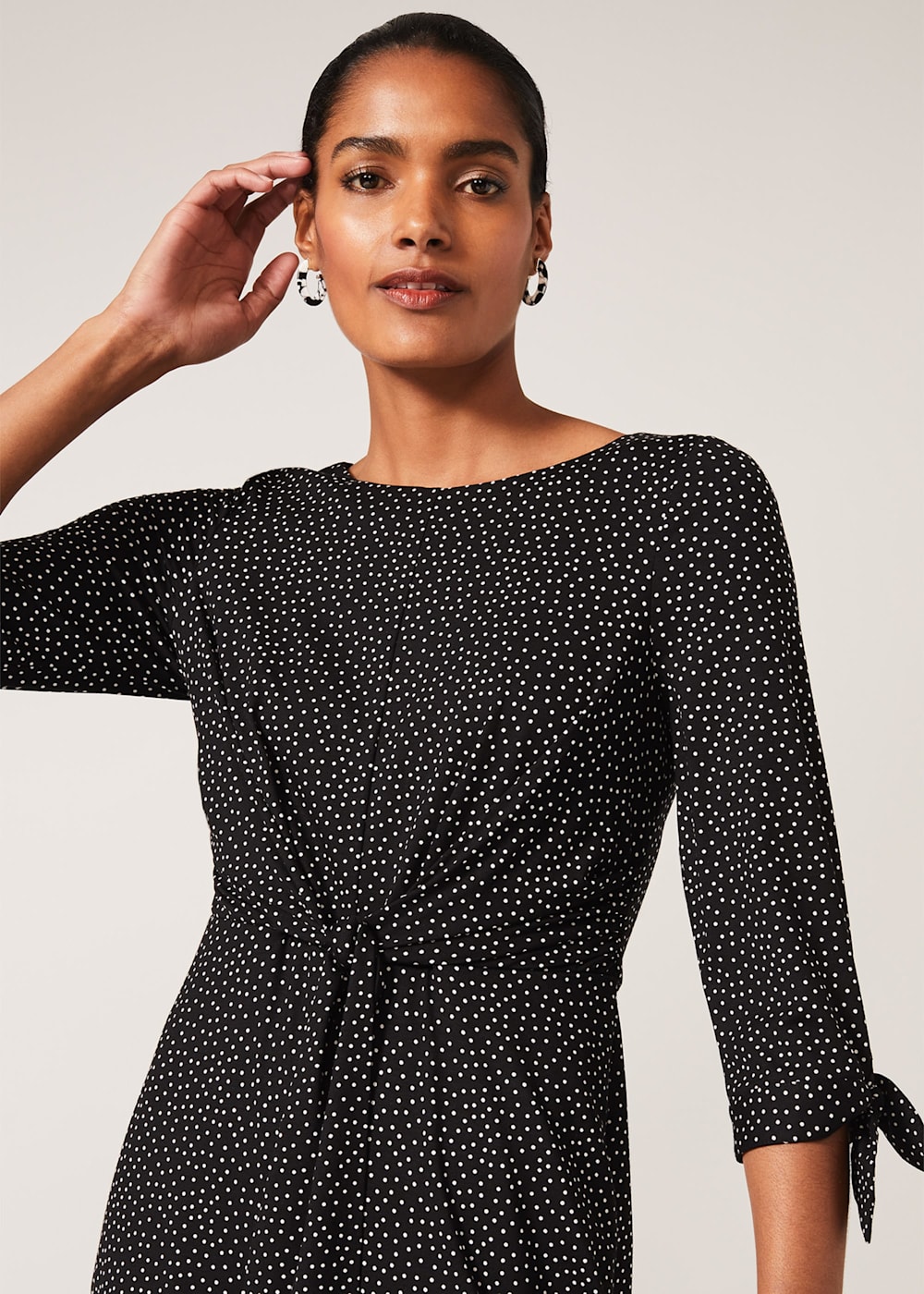 Amber Spot Print Jumpsuit