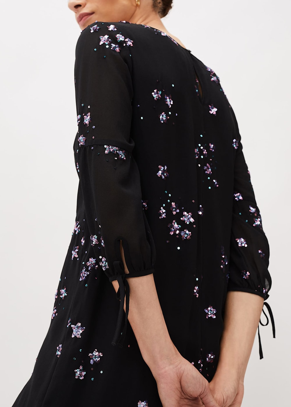 Evie Rose Star Sequin Dress Phase Eight UK