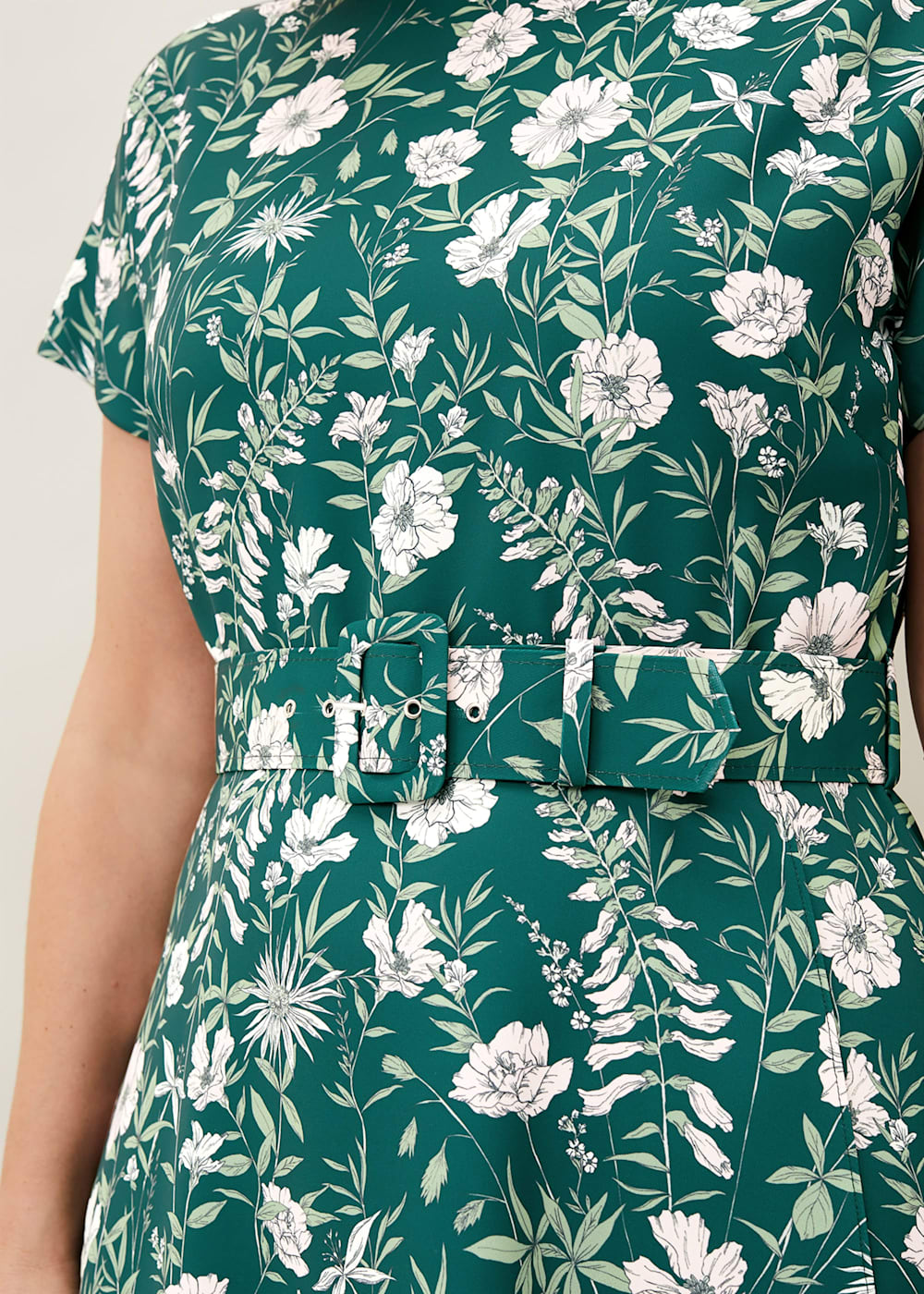 Dee Floral Frill Dress | Phase Eight UK |