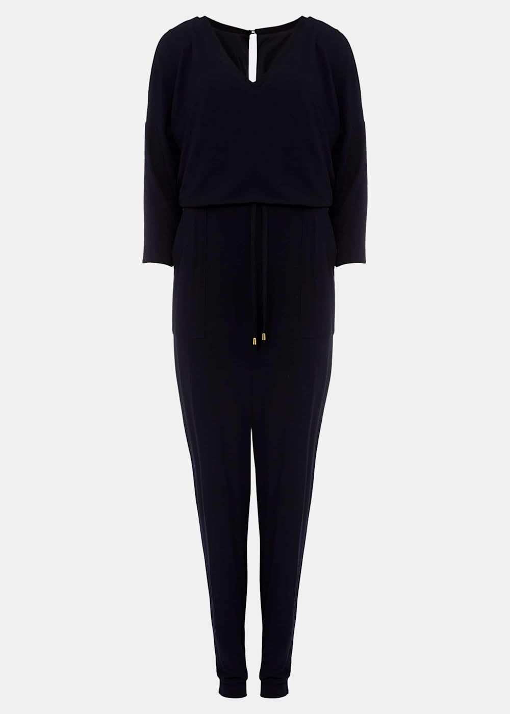Black casual loungewear jumpsuit outlet