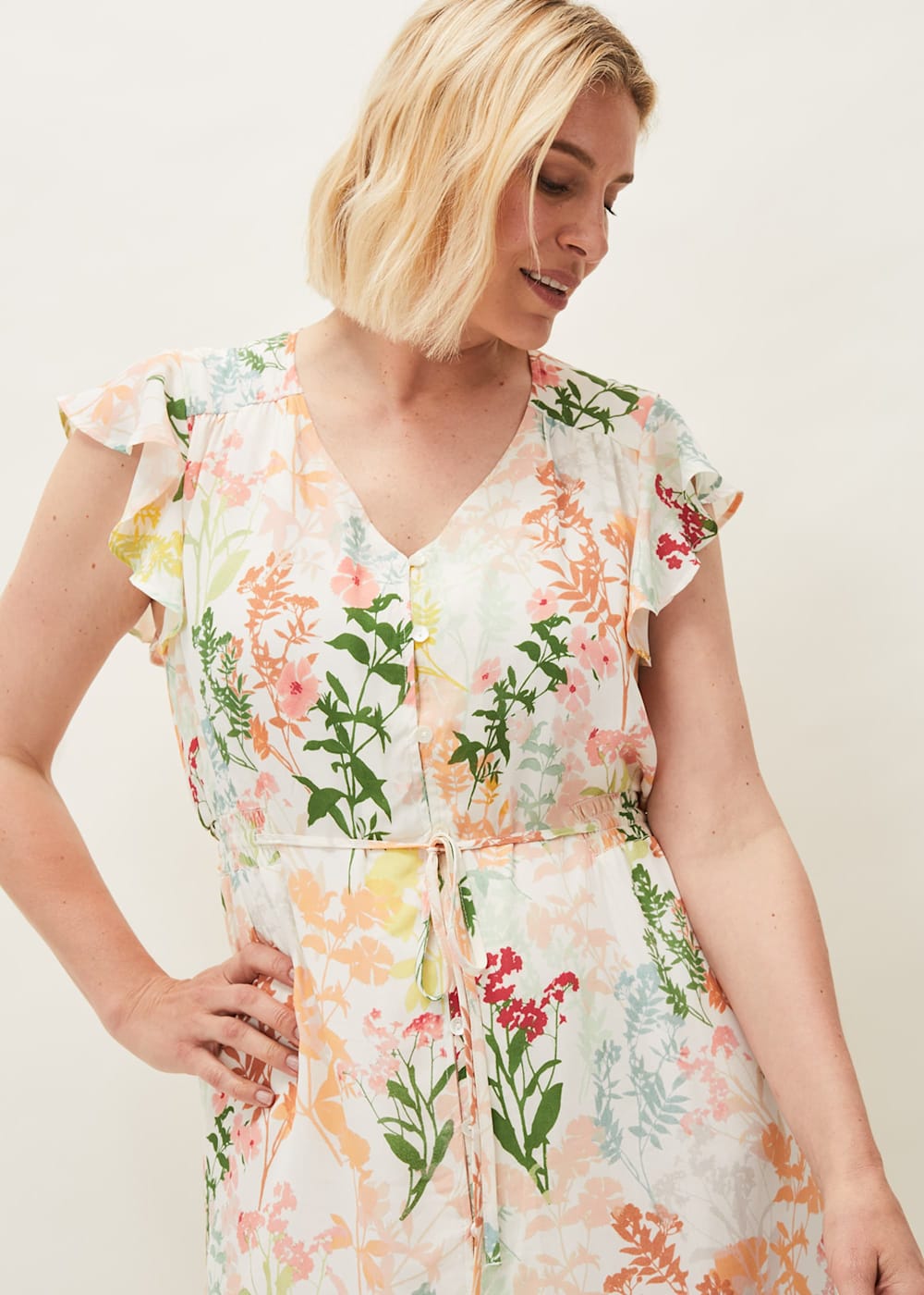 Phase eight remee chiffon dress navy online