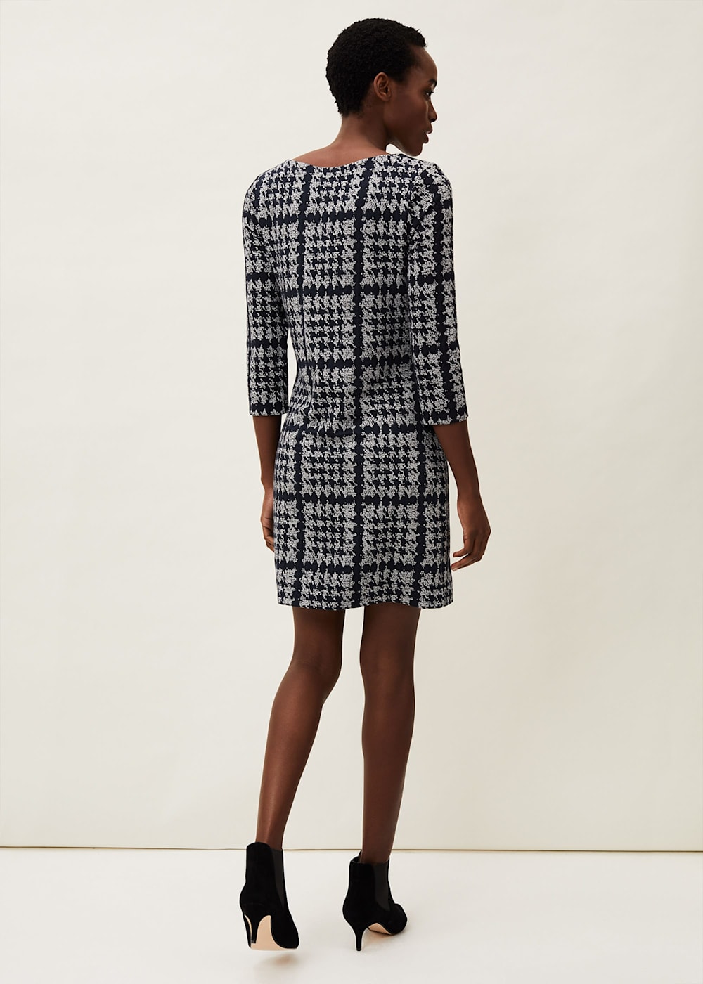 Pantheon Checked Knit Dress（ワンピース）｜Her lip to（ハー