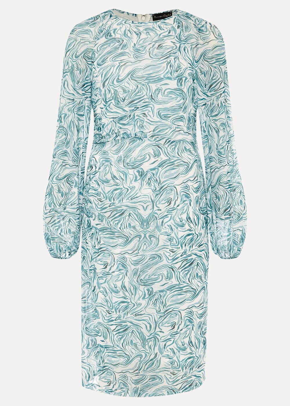 Jolie Swirl Mesh Dress | Phase Eight UK |