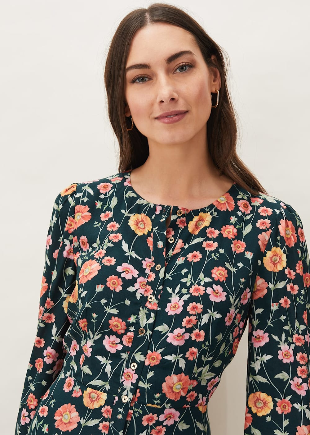 Matilda Floral Midaxi Dress Phase Eight ROW