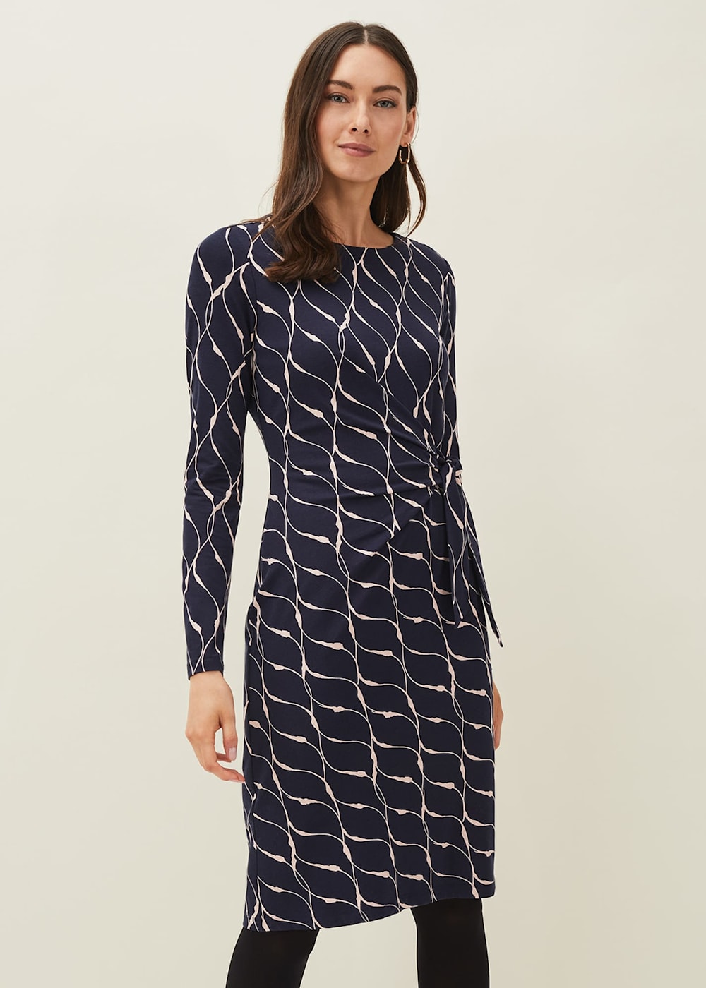 Ally Swirl Midi Dress Phase Eight UK