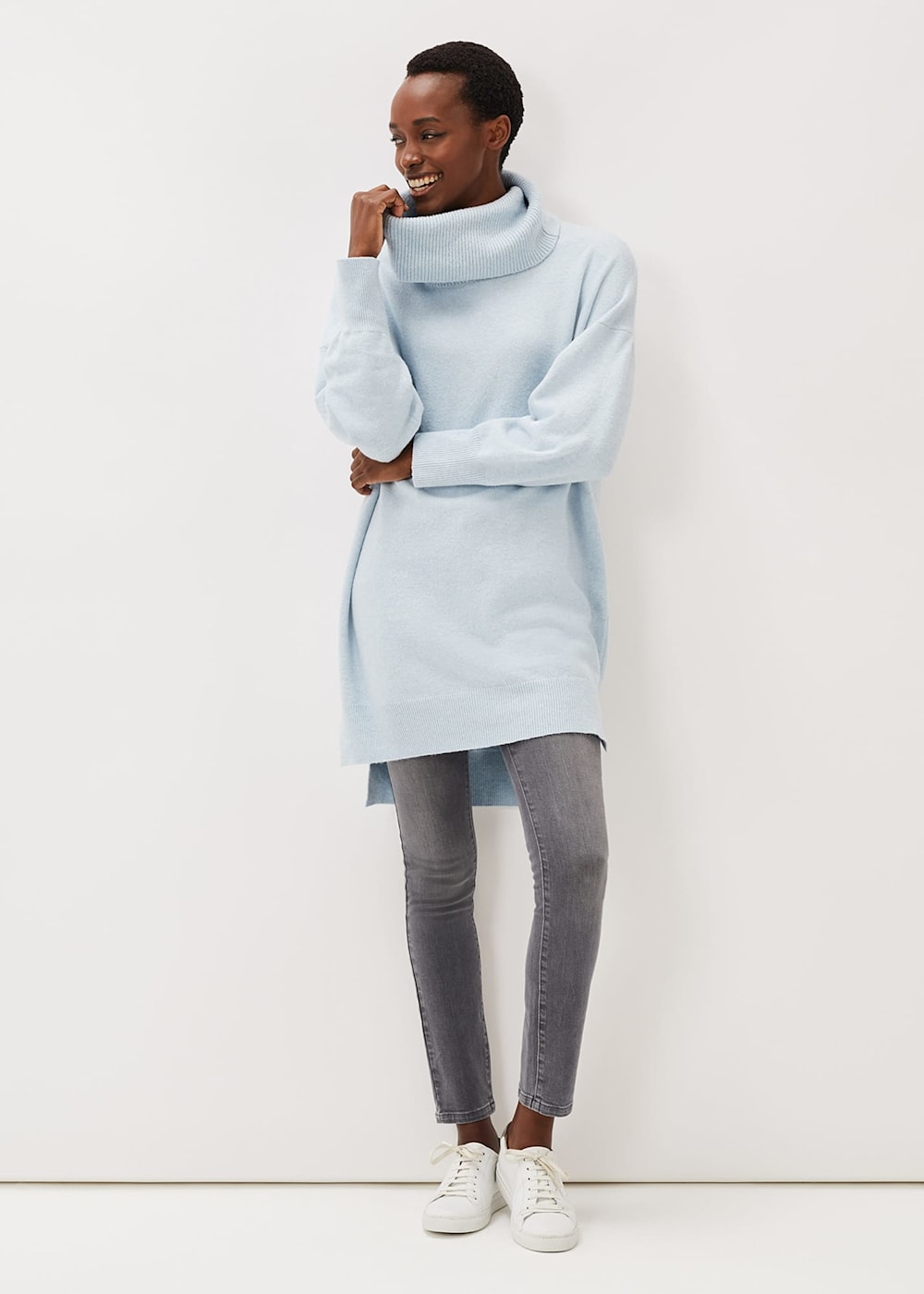Palmer Cowl Neck Jumper Dress Phase Eight UK