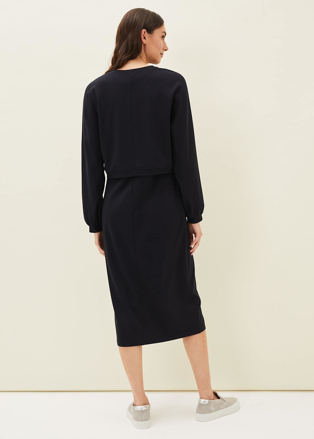 2 piece jersey dress best sale