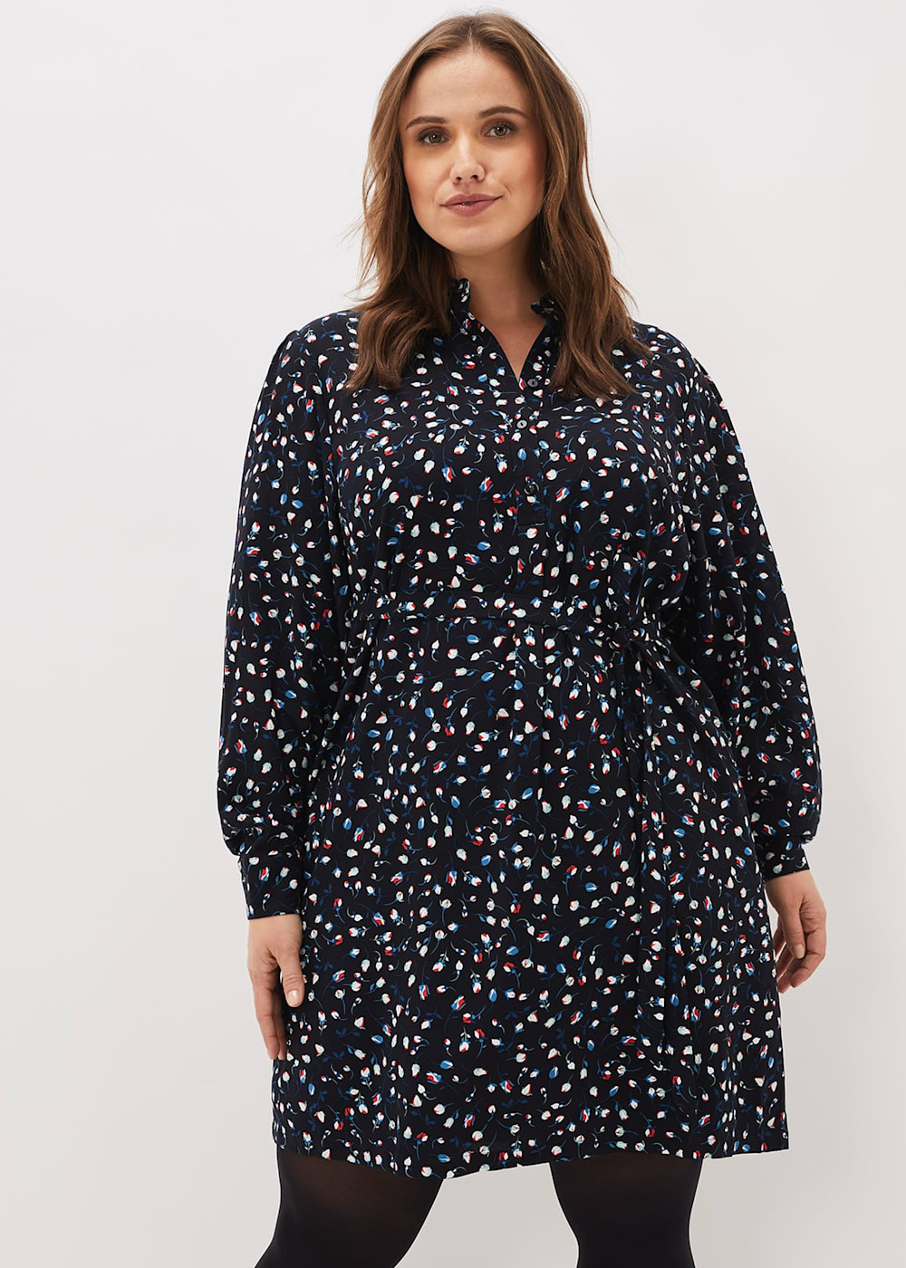 Alexandra Ditsy Print Shirt Dress Phase Eight UK