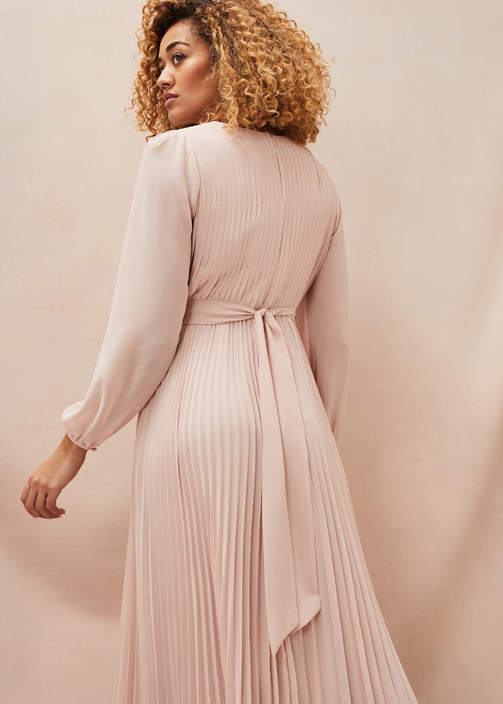 chiffon pleated dress – BUNNY APARTMENT