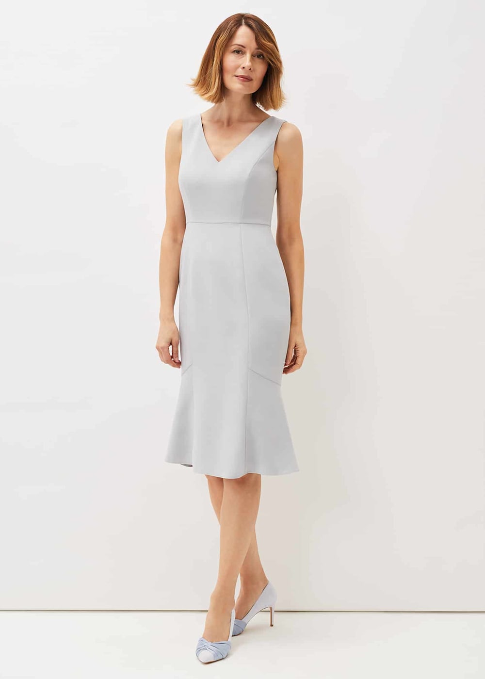 Alisha Double Layer Lace Peplum Dress Phase Eight ROW