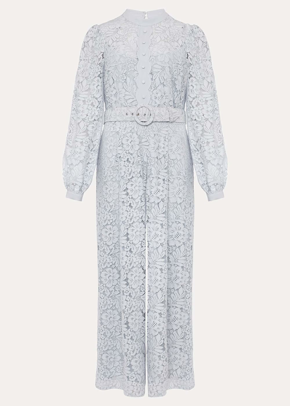 Monroe Belted Lace Wide Leg Jumpsuit Phase Eight UK