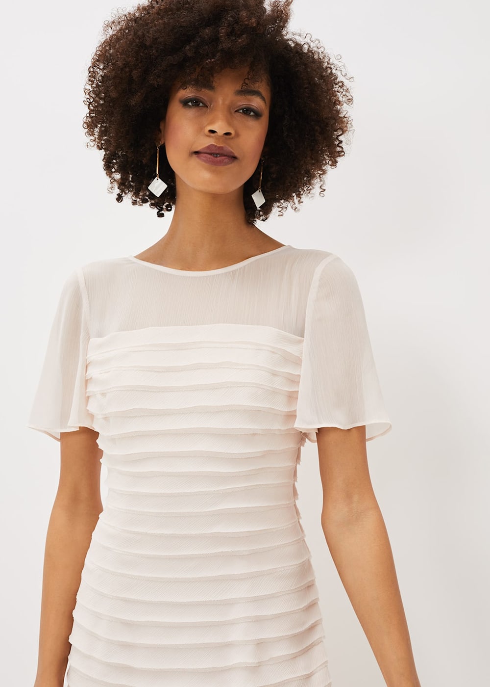 Ivanka Layered Fishtail Dress Phase Eight UK