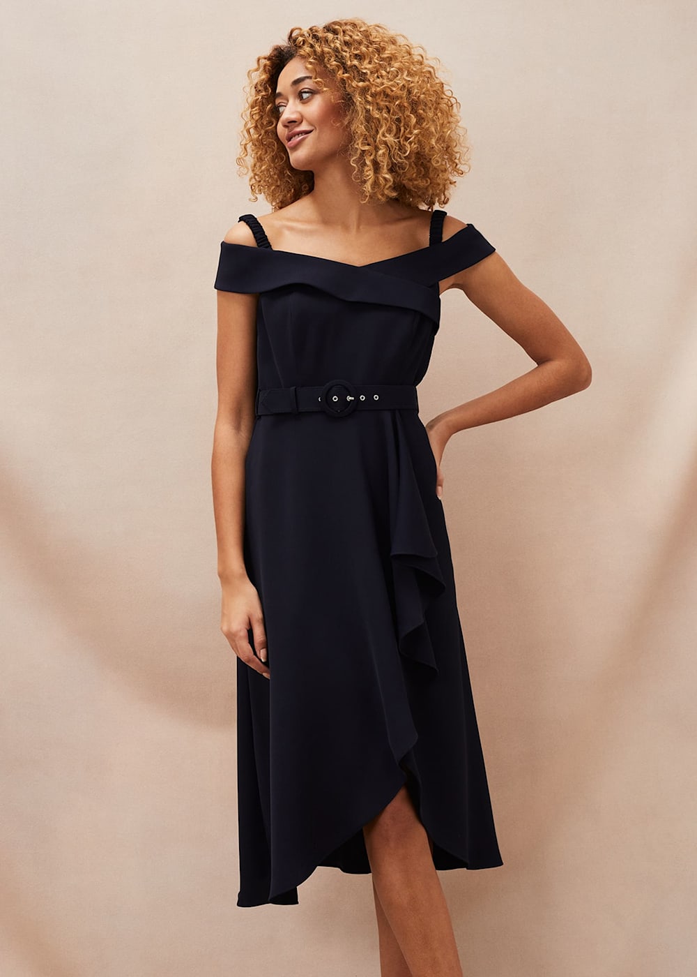 Bardot dress with sleeves cheap