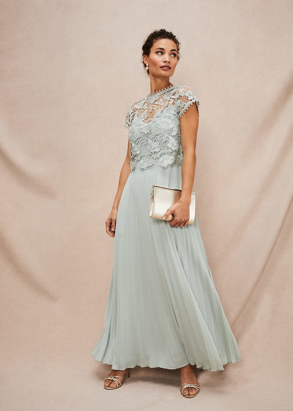 Michelle Double Layer Maxi Dress Phase Eight UK
