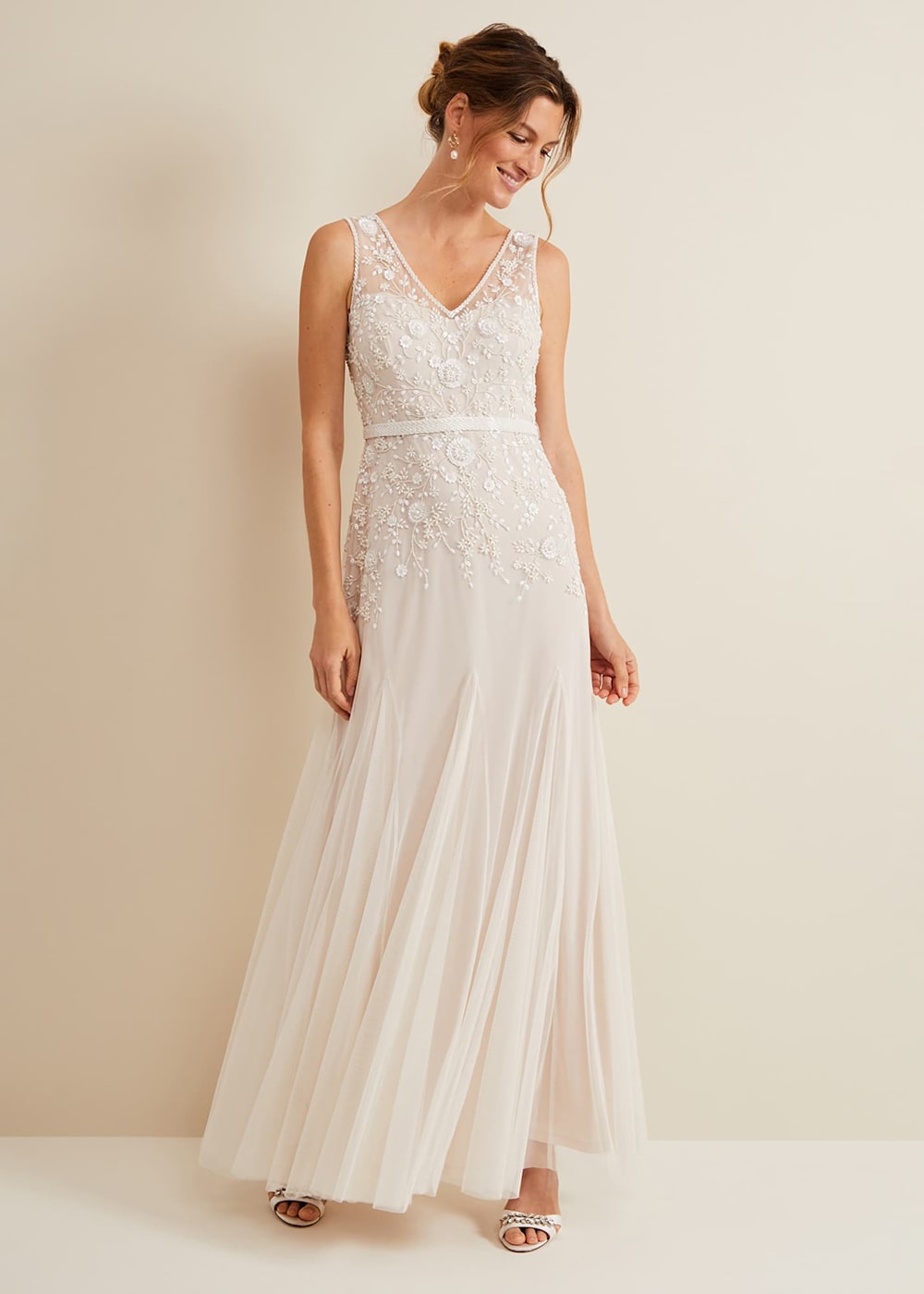 Annalise Beaded Wedding Dress Phase Eight ROW