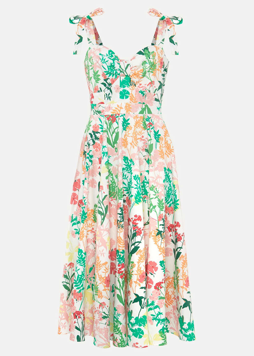 Joyce Printed Fit Flare Dress Phase Eight UK