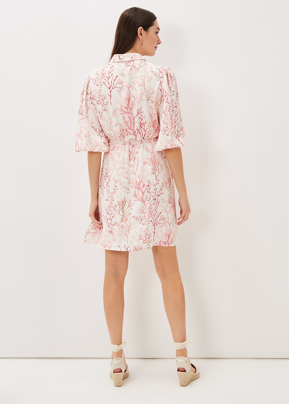 Tana Coral Printed Dress Phase Eight UK