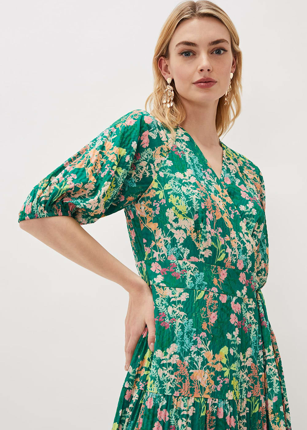 Morven Wrap Maxi Dress Phase Eight UK