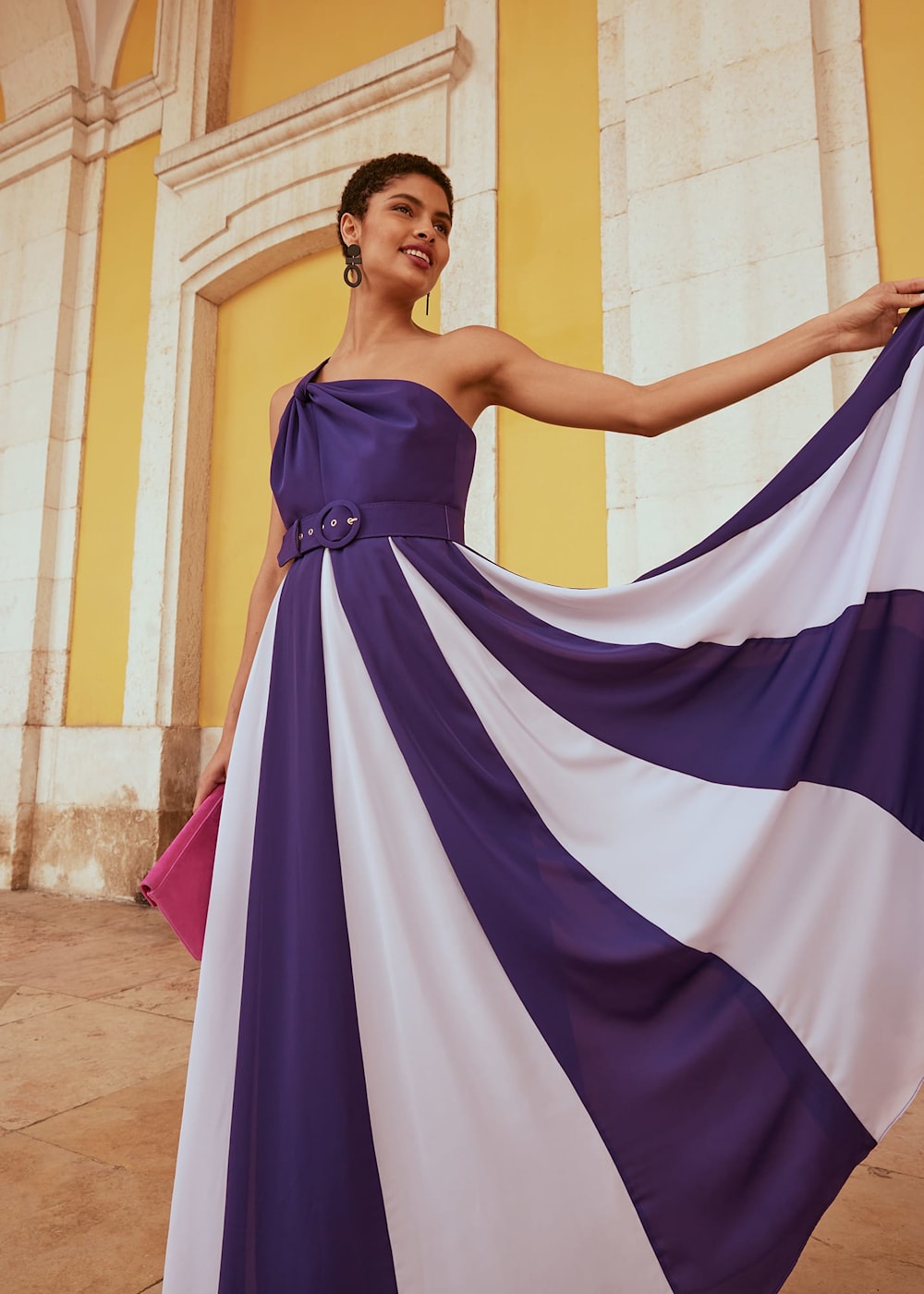 Rosalee One Shoulder Maxi Phase Eight UK