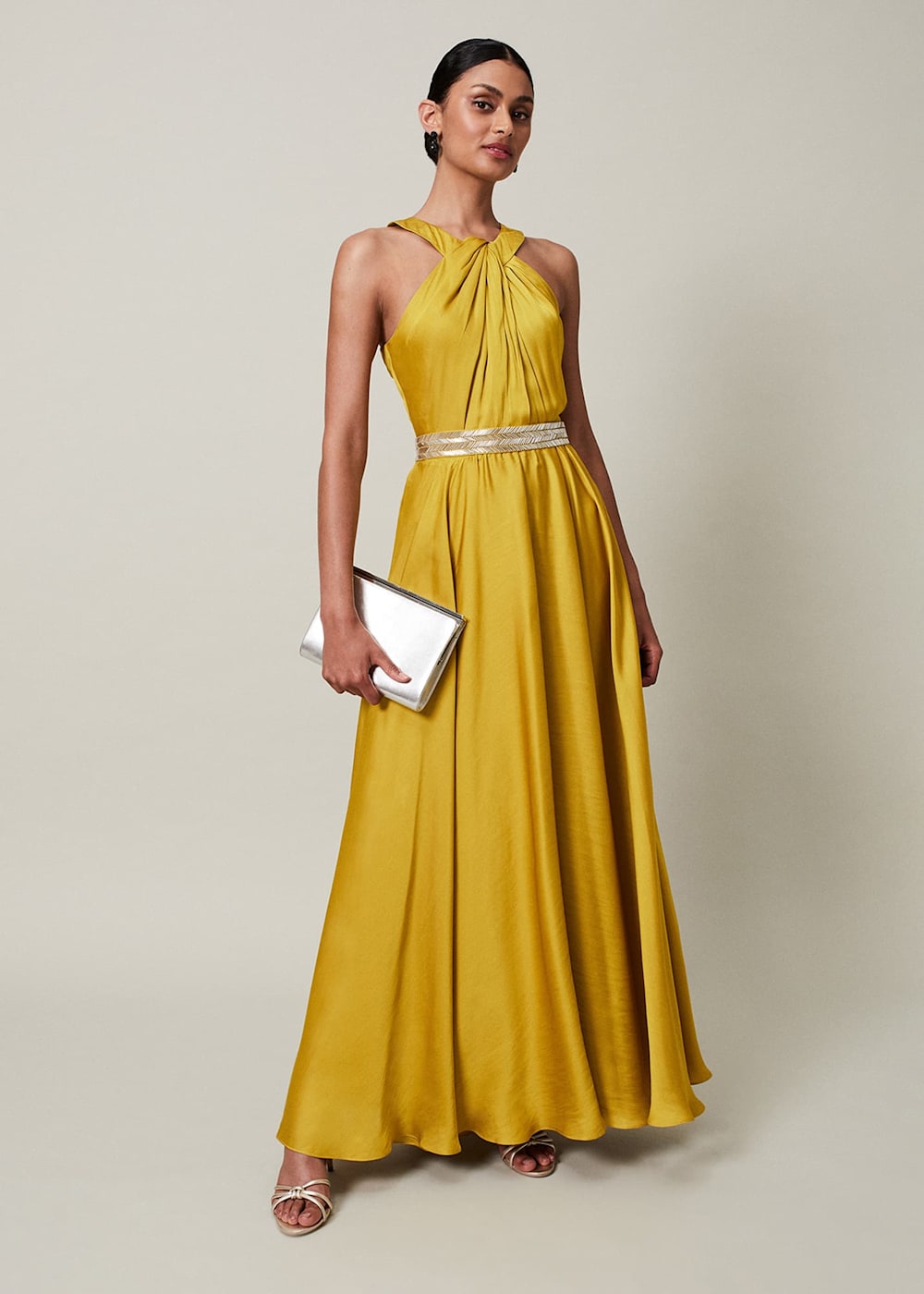Vanessa Beaded Belt Maxi Dress Phase Eight UK