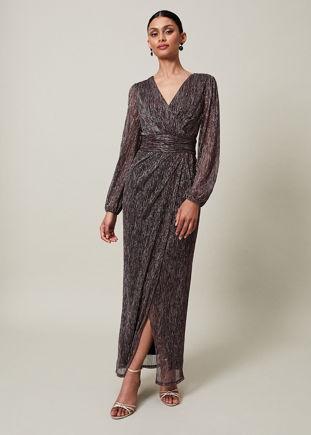 Shimmer maxi dress shop