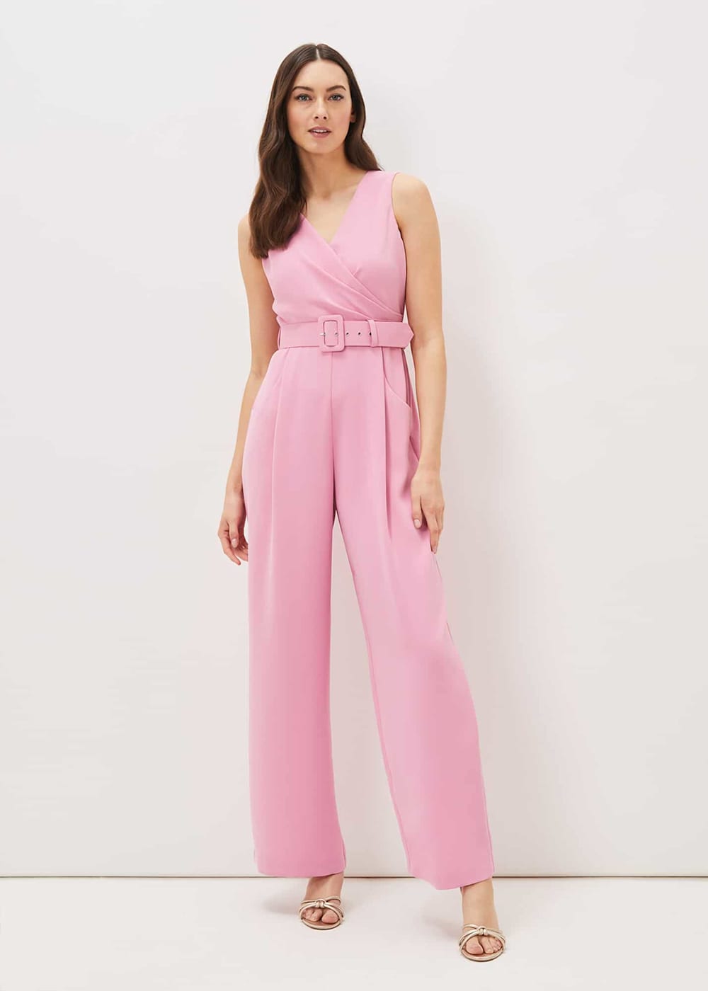 Pink elegant jumpsuit cheap