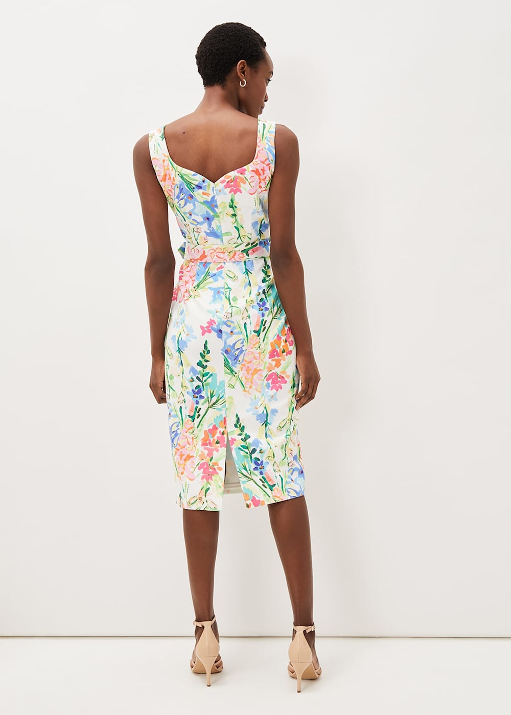 Serina Floral Midi Dress | Phase Eight UK |