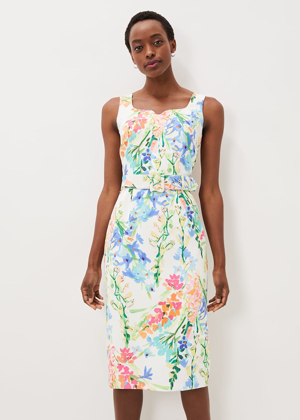 Serina Floral Midi Dress | Phase Eight UK |
