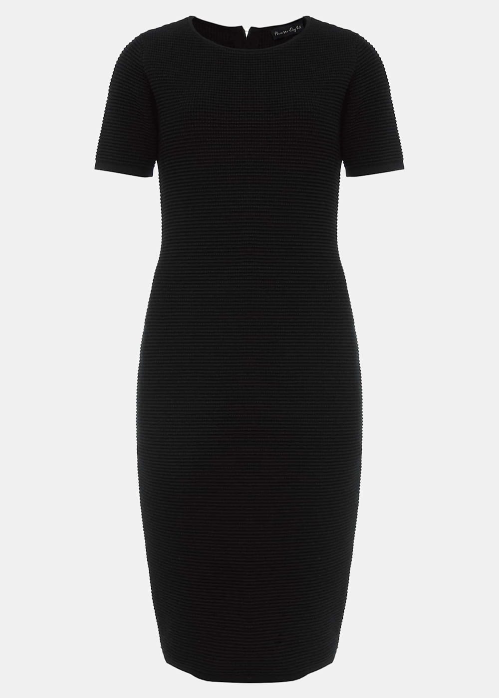 Ribbed dress short sleeve store