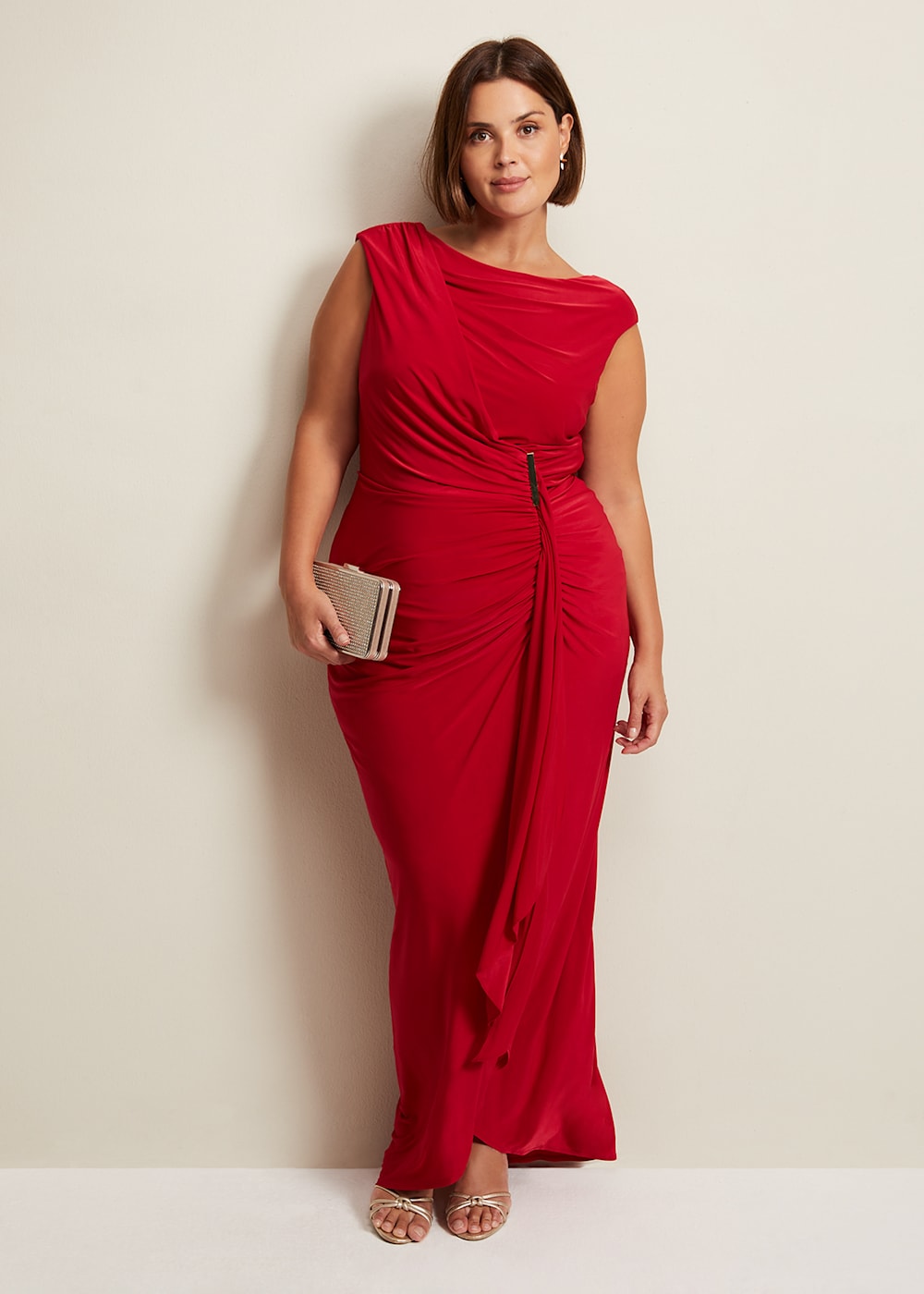 Phase 8 red dress clearance