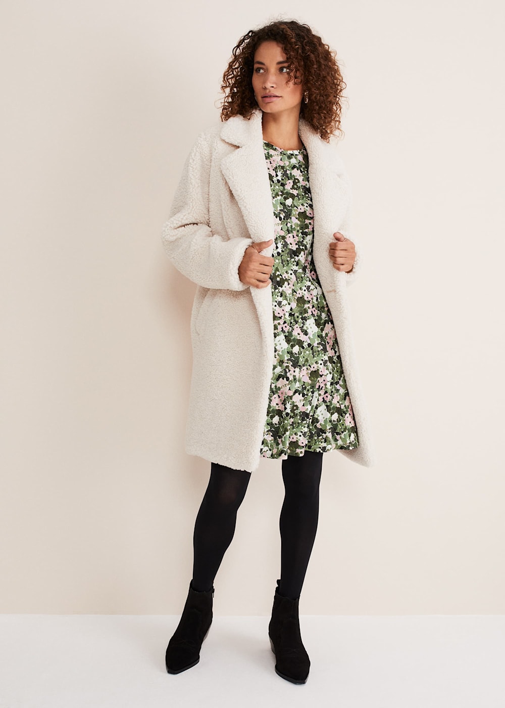 Jolee Printed Jersey Dress Phase Eight UK