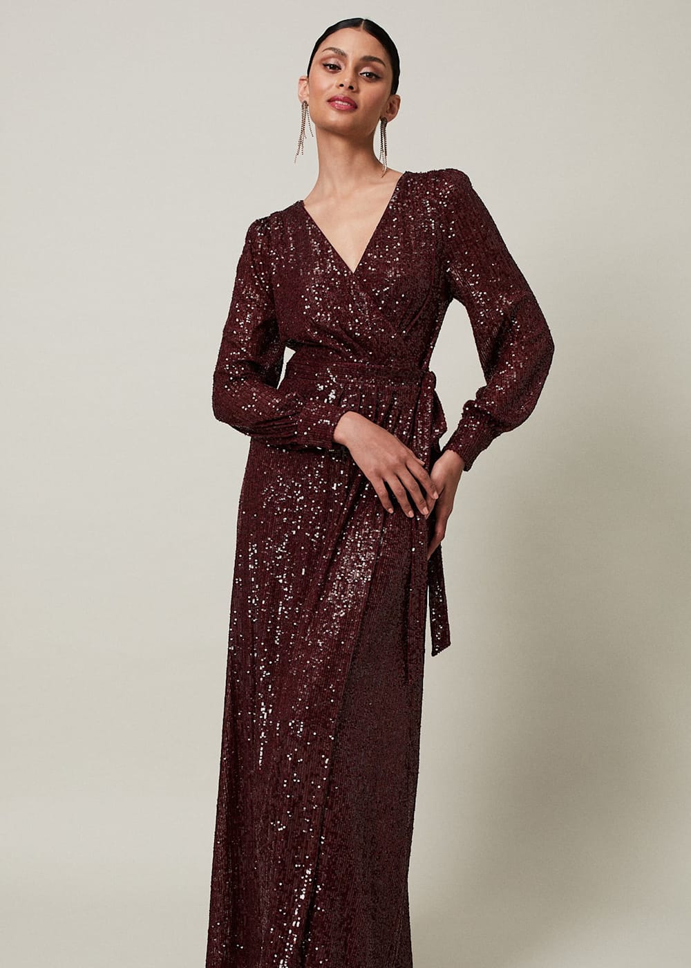 Baguy sequin maxi dress online
